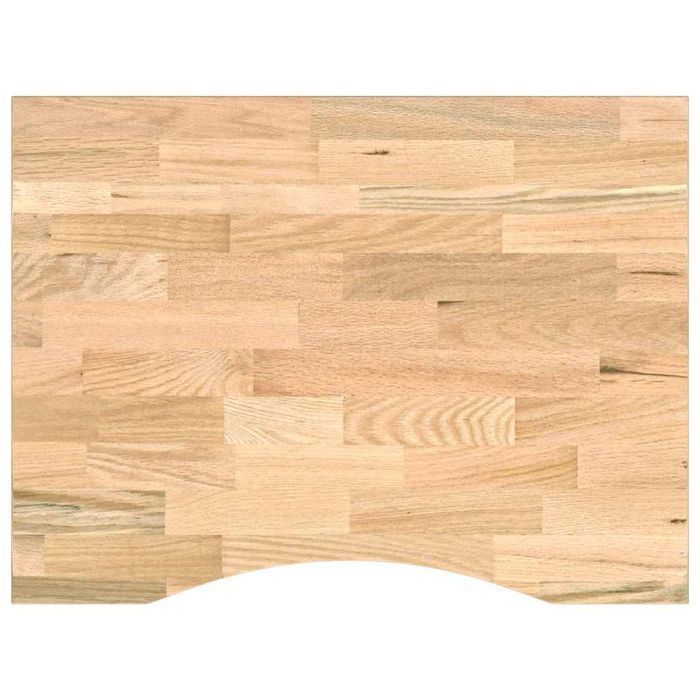 Vidaxl Stolik Roboczy, 80X60X(71,5-98) Cm, Drewno Dębowe