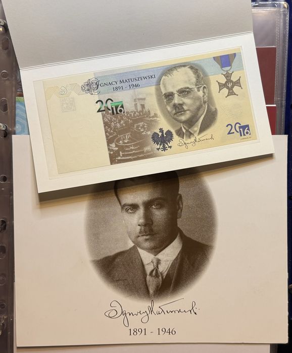 Druk okolicznosciowy PWPW Ignacy Matuszewski