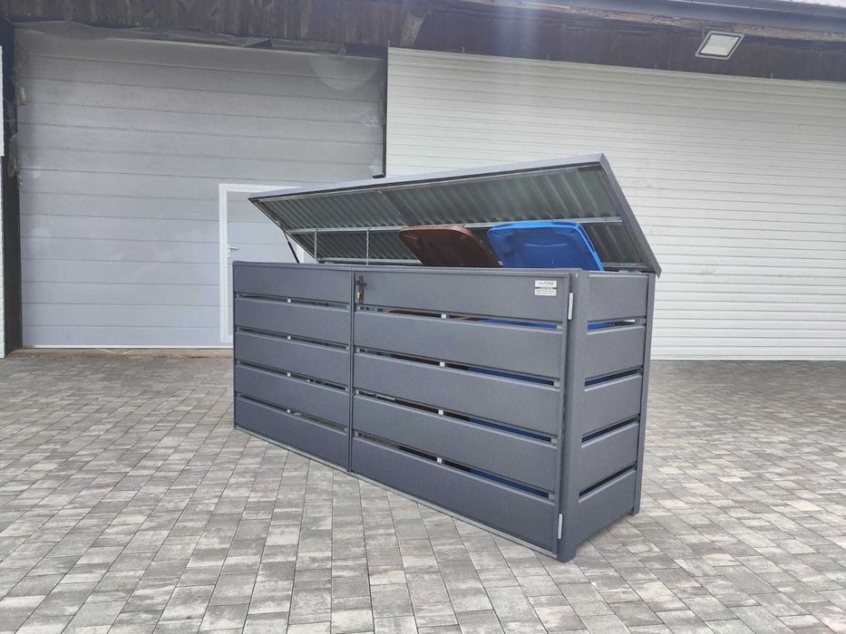 Wiata z otwieraną klapą