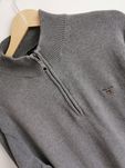 Gant sweter z golfem męski logowany XL