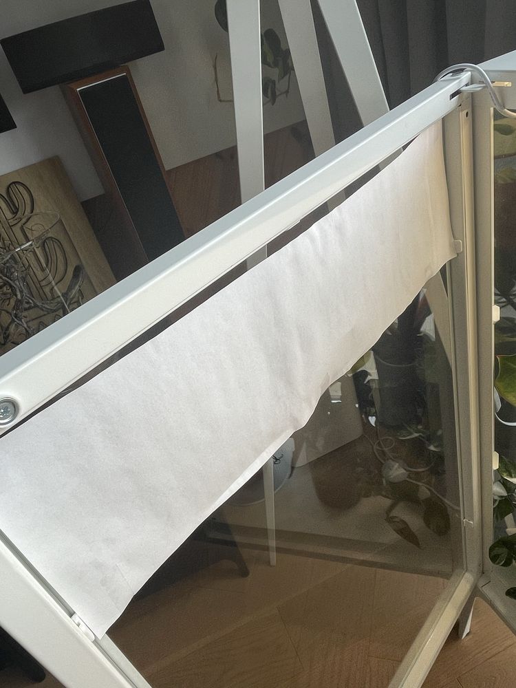 Witrynka IKEA Milsbo niska biała