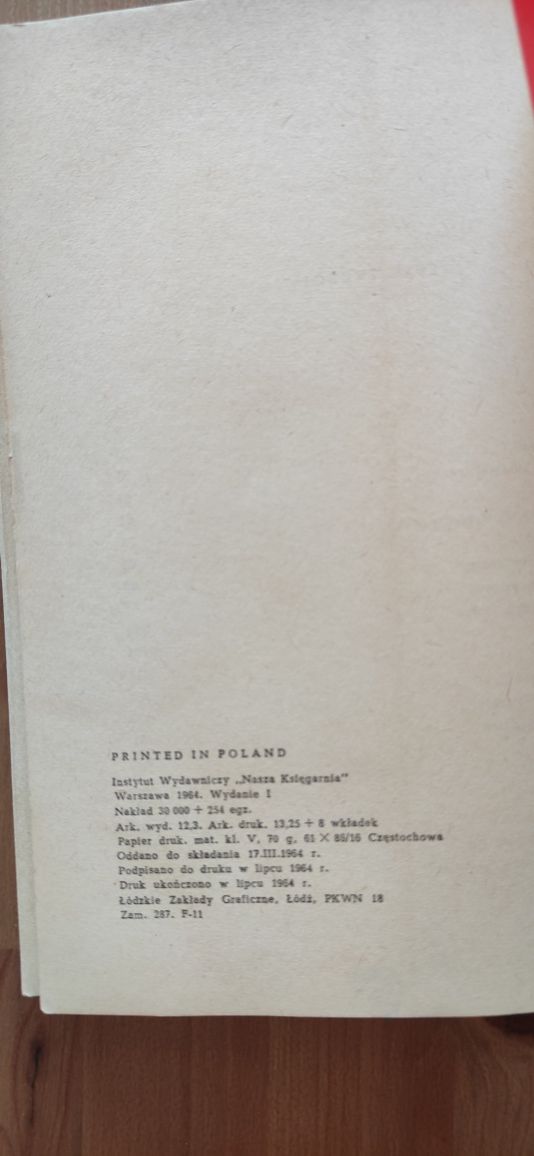 "Marsz torreadora" Jerzy Fonkowicz; I wydanie 1964