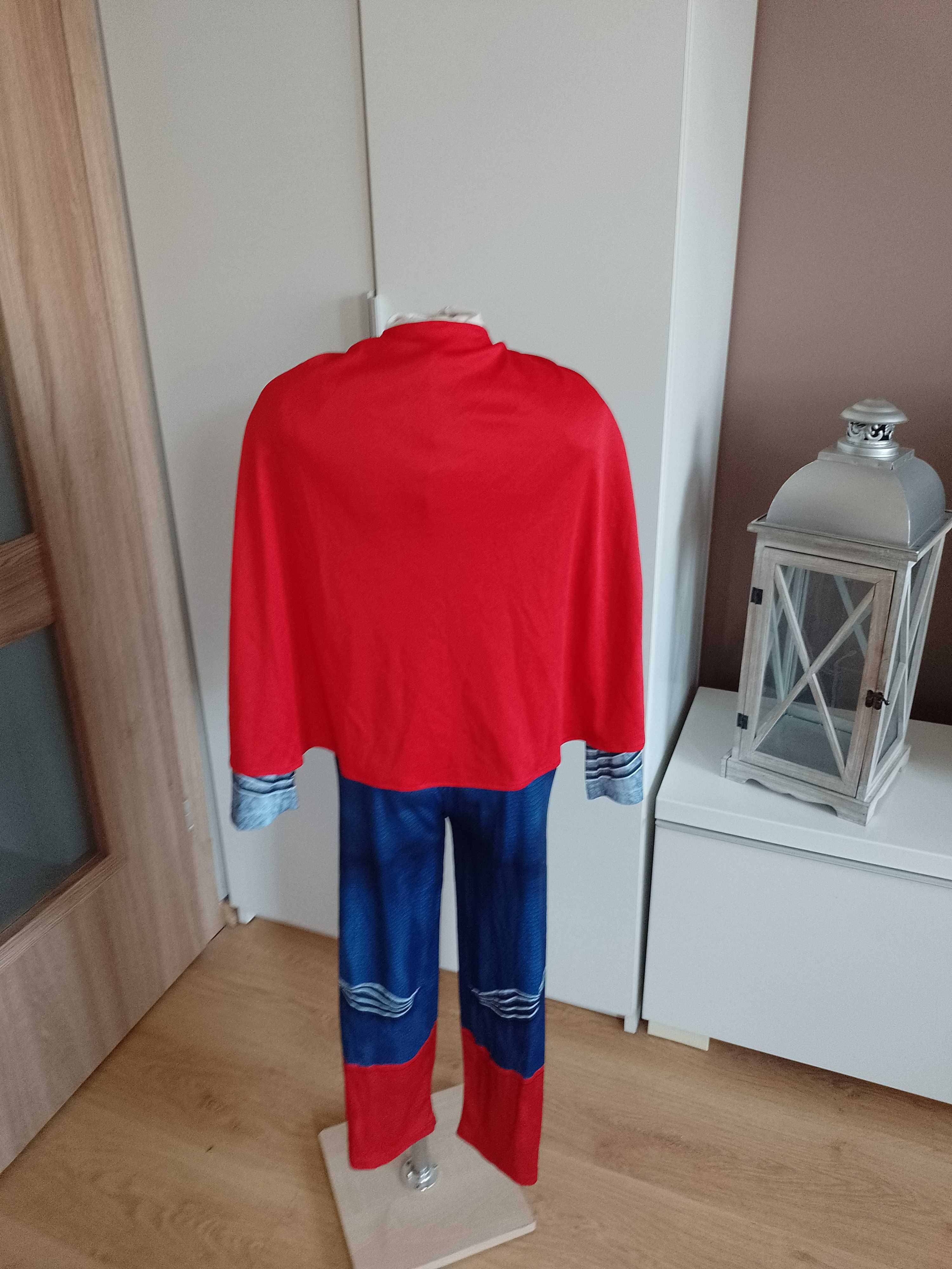 Strój karnawałowy SUPERMAN AVENGERS mięśnie przebranie 122/128 (4)