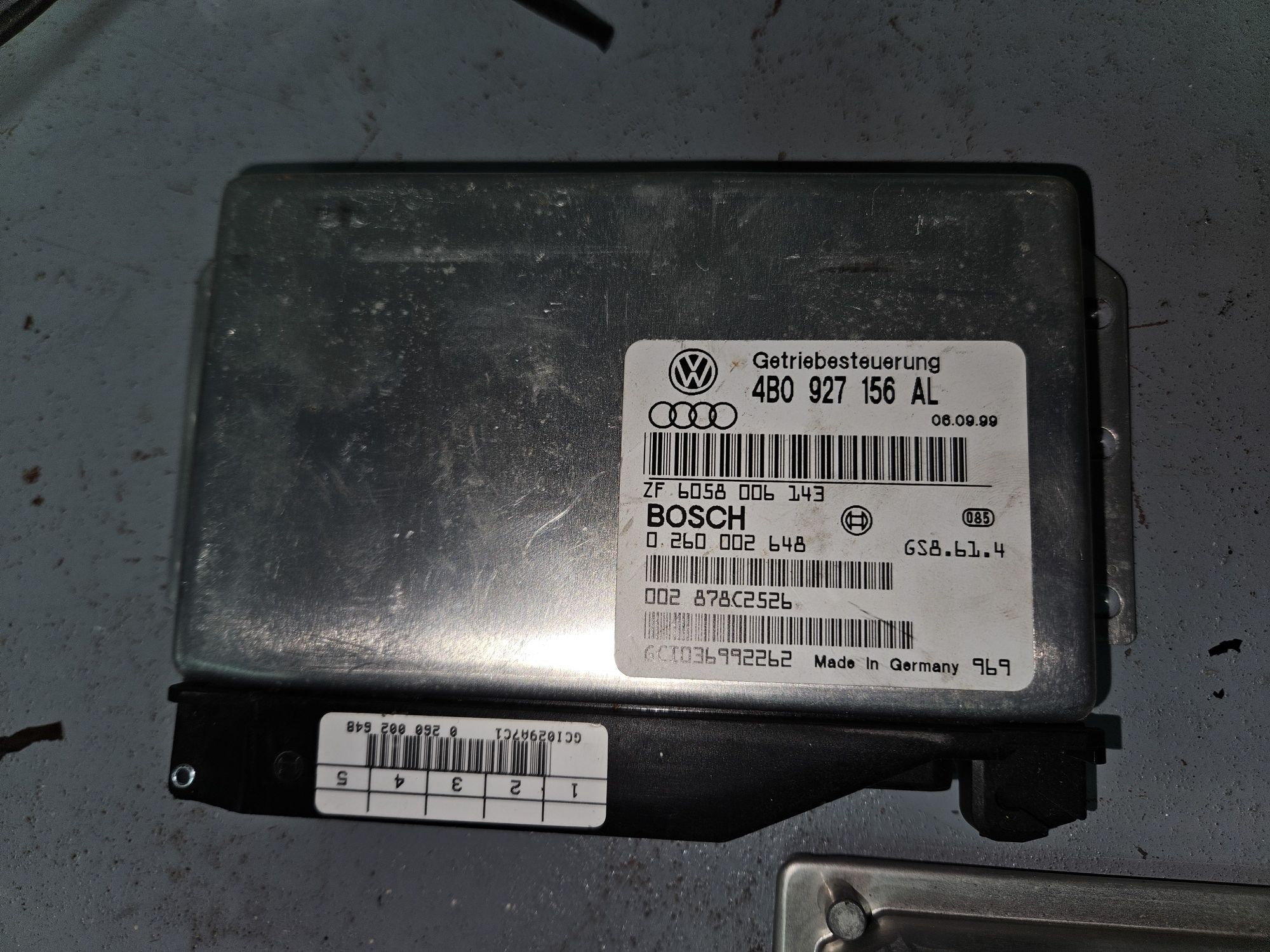 Sterownik automatyczniej skrzyni biegów audi A6 C5 tiptronik 2.4 v6