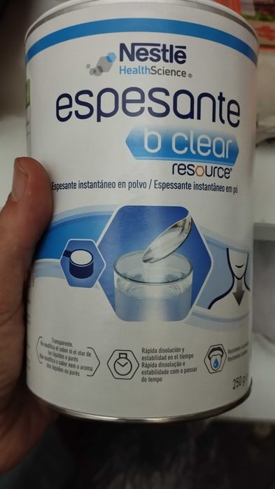 Espessante para engrossar líquido