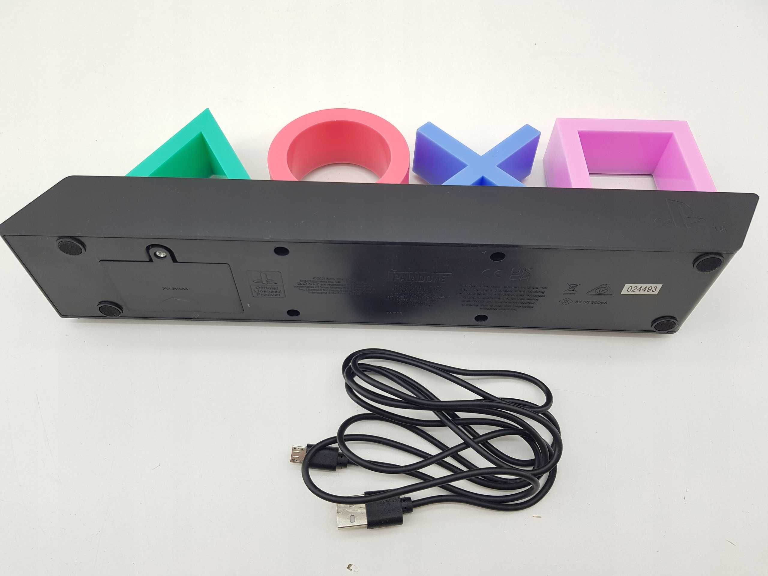 Lampa nocna ozdobna Lampa logo PSC Playstation Icons Light