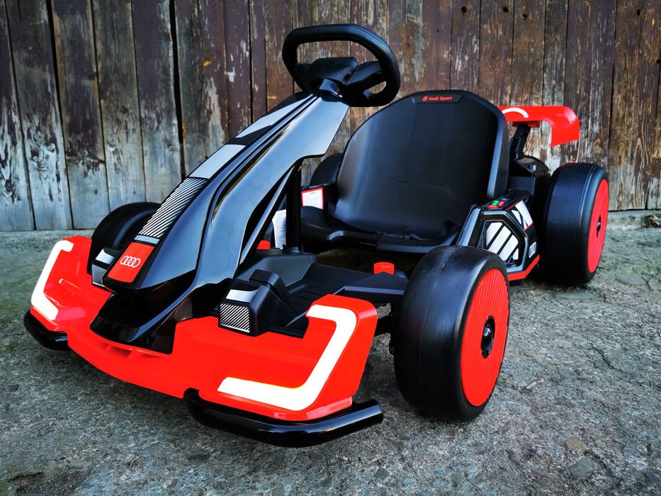 Gokart AUDI ERC PRO DRIFT 24V 400W Auto Akumulator Elektryczny DZIECI