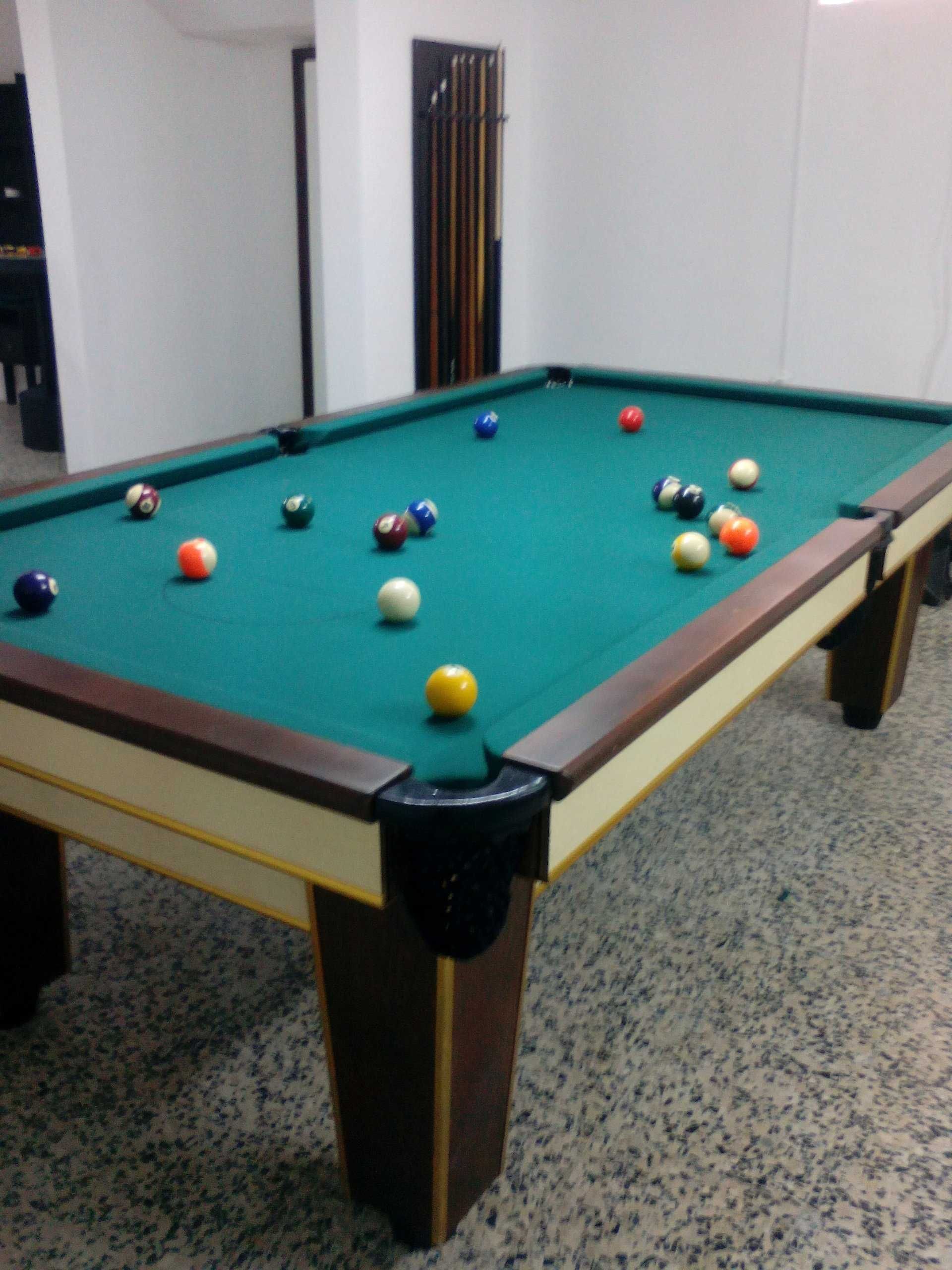 Substituição Pano Bilhar /Snooker, reparação, muda, troca, transporte.