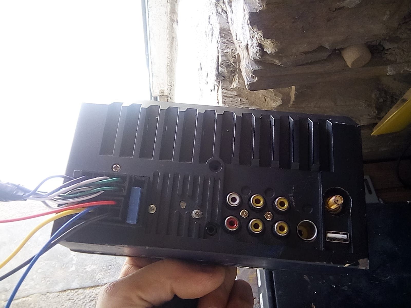 Radio 7 polegadas usado mas as funcionar