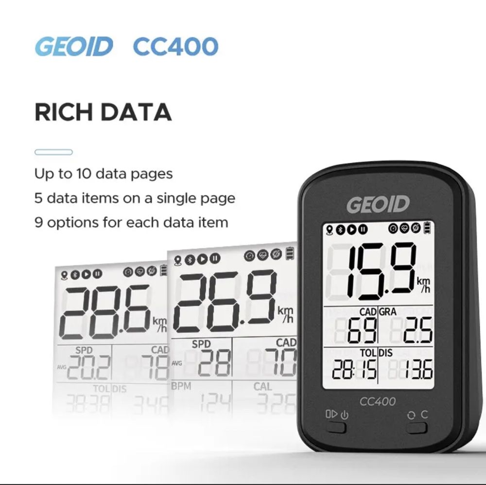 GPS велокомпютер GEOID CC400