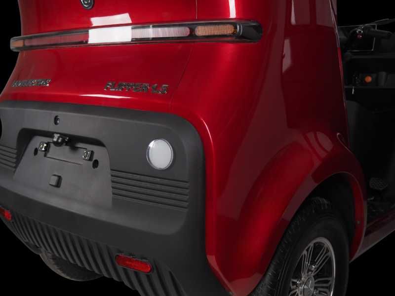 Nowy Pojazd elektryczny FLIPPER trójkołowy ze ściąganymi drzwiami