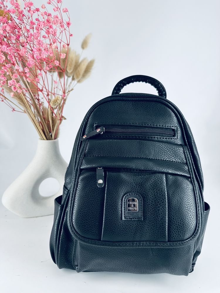 Nowy plecak damski skorzany charm&shape