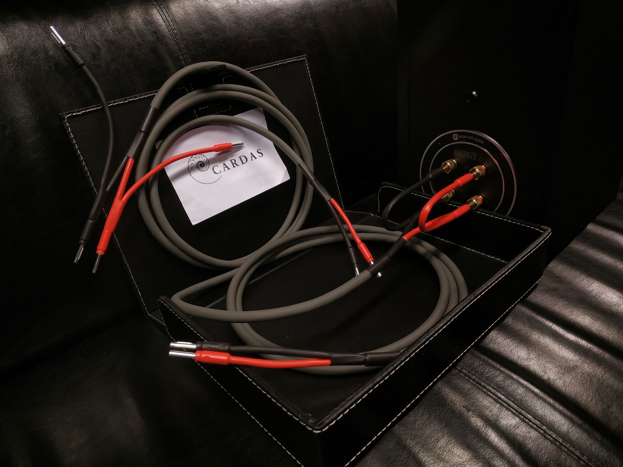 Cardas 101 kabel głośnikowy ze szpuli konfekcja Trans Audio Hi-Fi