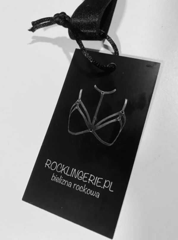 Rock choker Naszyjnik alternatywn kółko Obroża Sarah Rocklingerie nowy