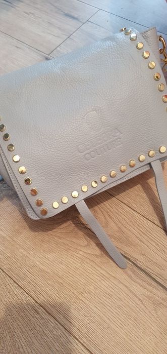 Torba skórzana błękit, marki Celebra