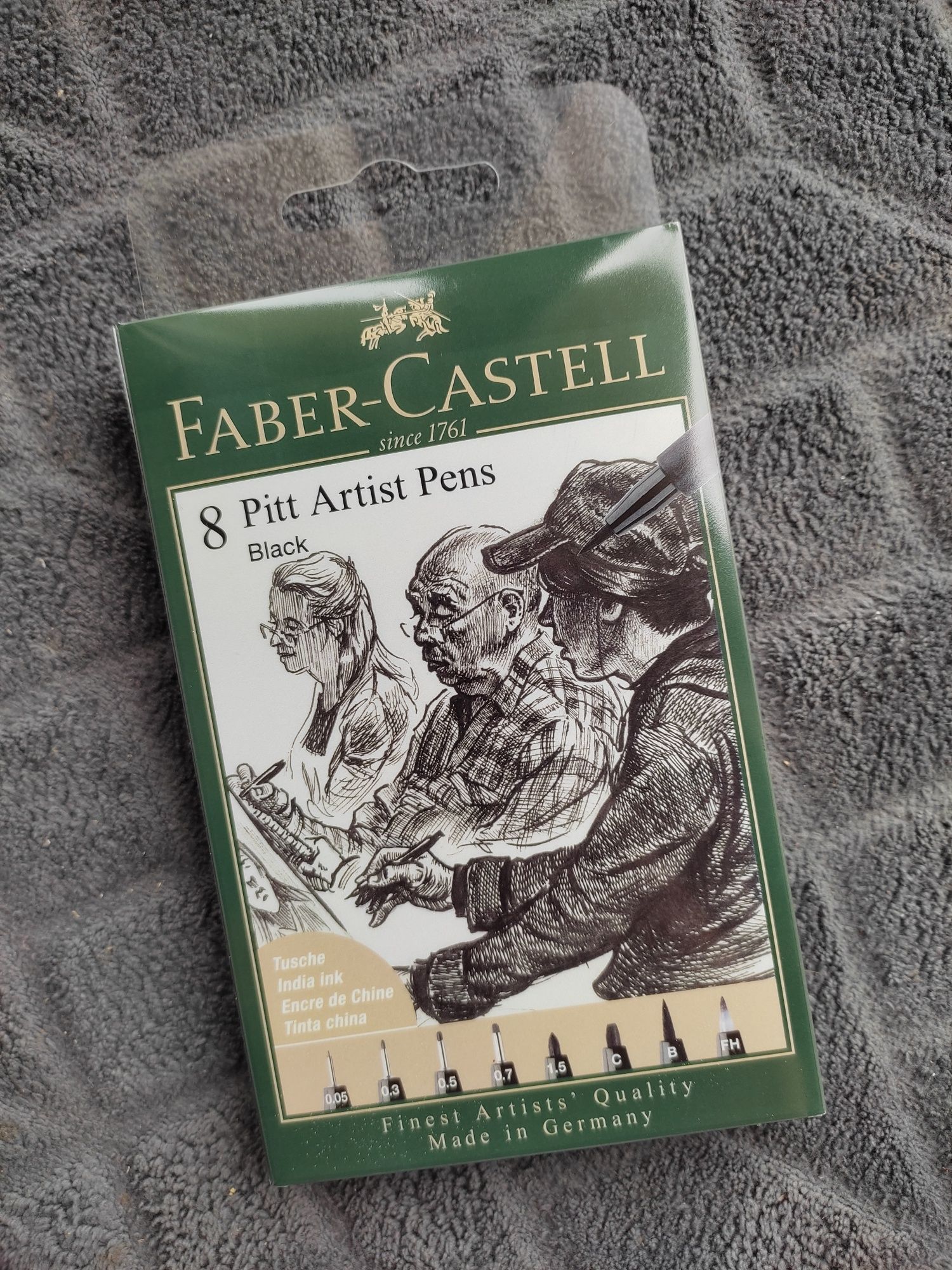 Faber-Castell 8 Pitt Artist Pens