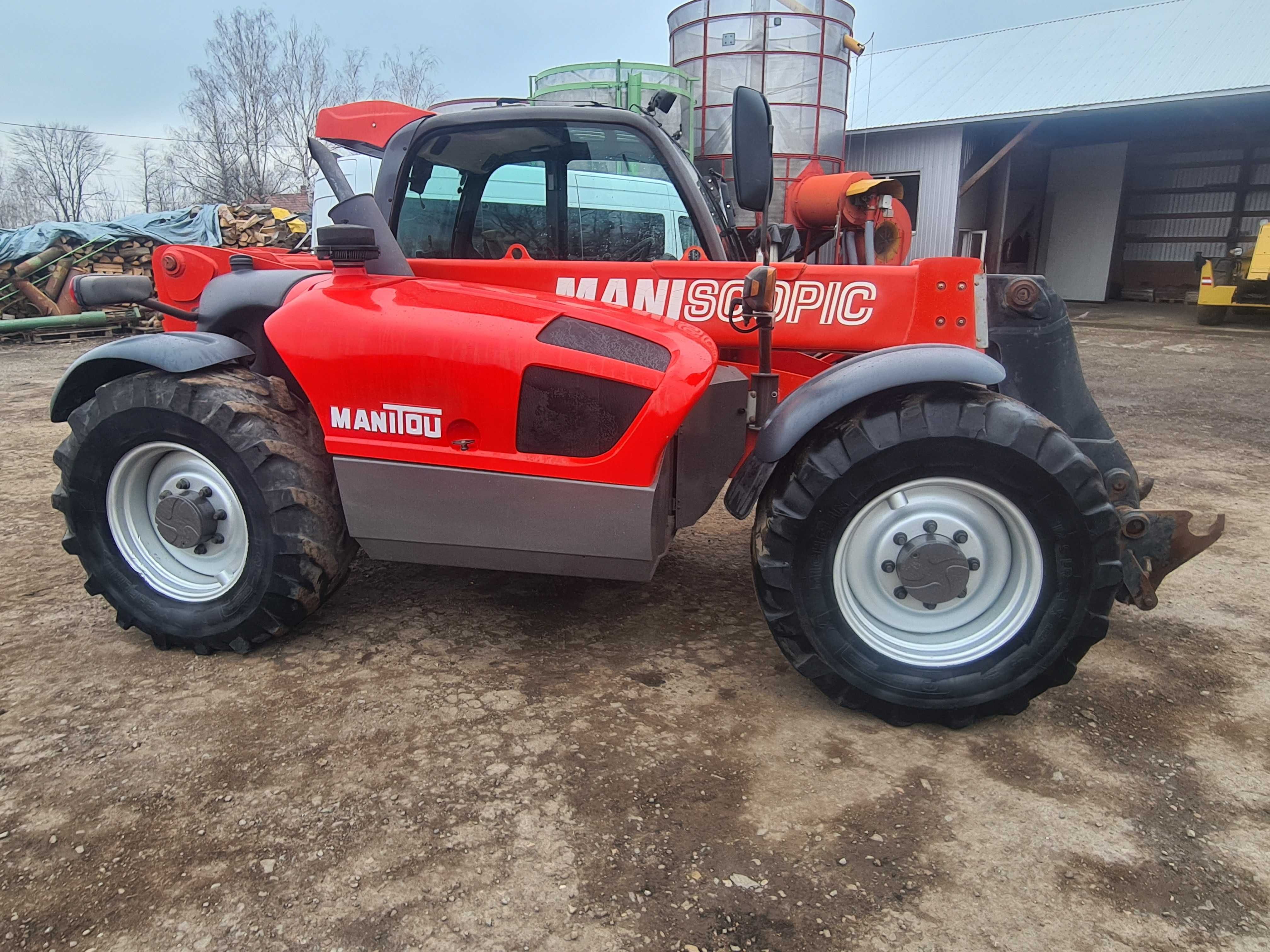 Телескопічний навантажувач Manitou MLT-X 741