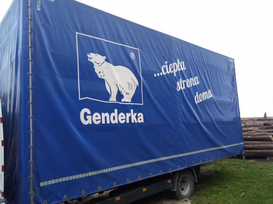 Plandeka Man TGL 8.180 Spojler Dachowy Zaczep Tylny