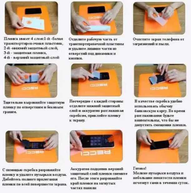 Захисна гідрогелева плівка для моделей Apple iPhone Айфон