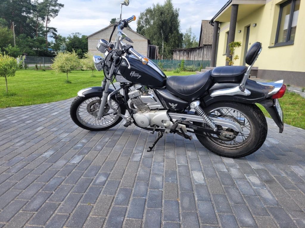 Sym Husky pojemność 125