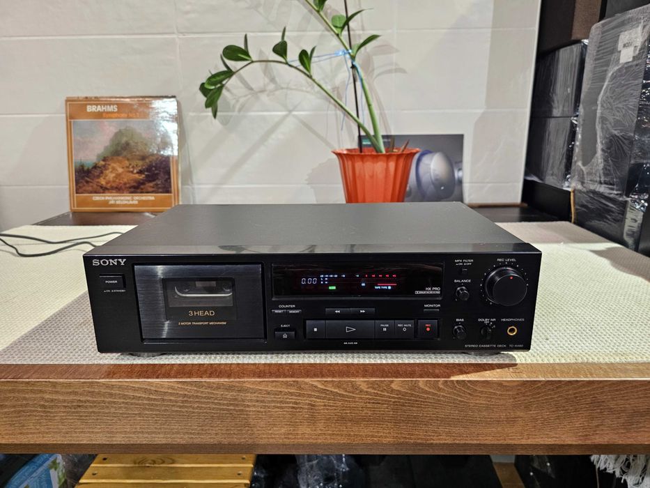 Касетна дека SONY TC K490 (3 Head, 2 Motor, HQ, Made in Japan)