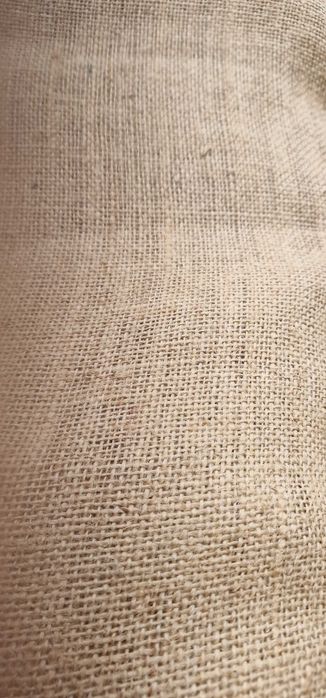 Tkanina jutowa 320g/m2, WOREK JUTOWY 100x55cm