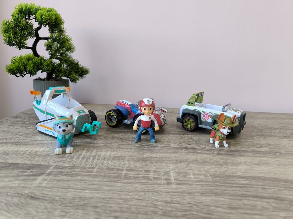 Щенячий патруль оригінал  Машинки героїв з щенятами