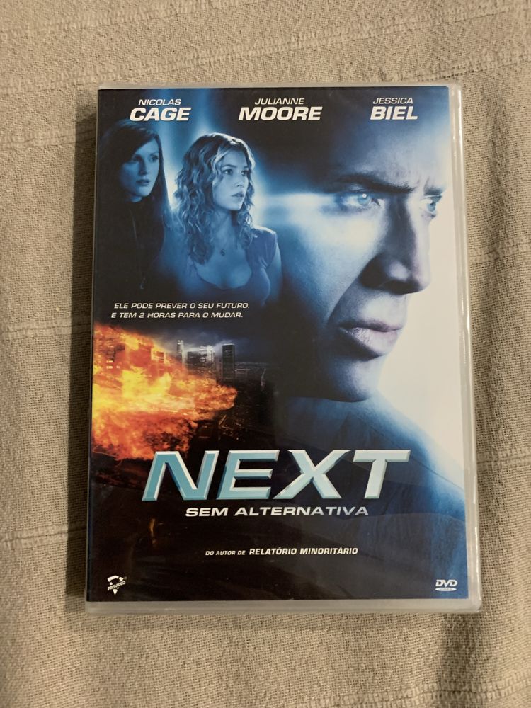 DVDs - Next, Promessas Perigosas, Marcha dos Pinguins, Paciente Inglês