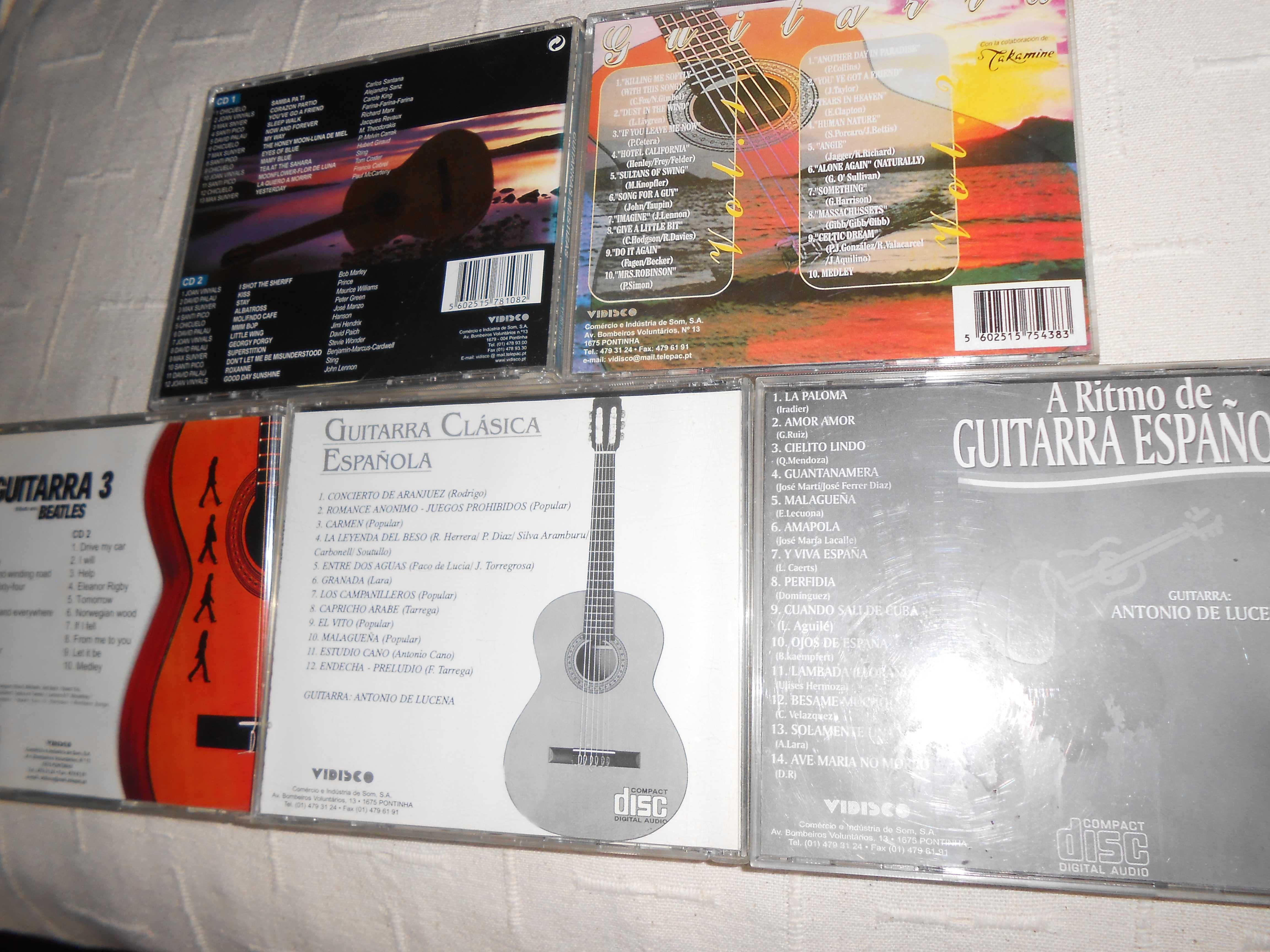5 CDS Instrumentais de Guitarra