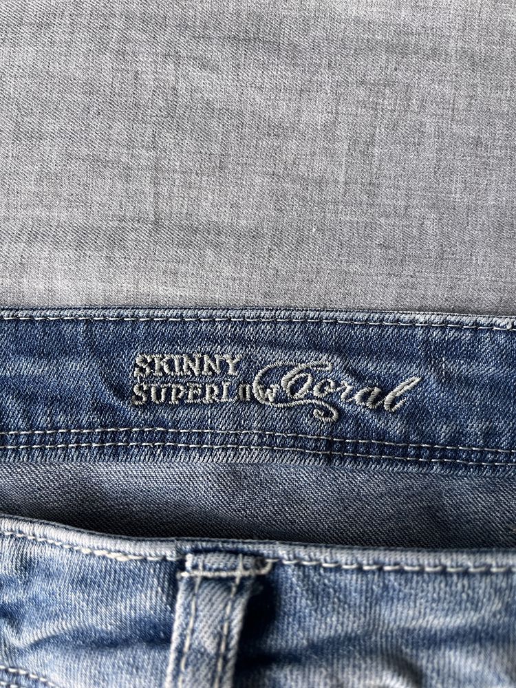 Jeansy biodrówki Only r.M/L, r.31, błękitne, zgrabne, st.bdb
