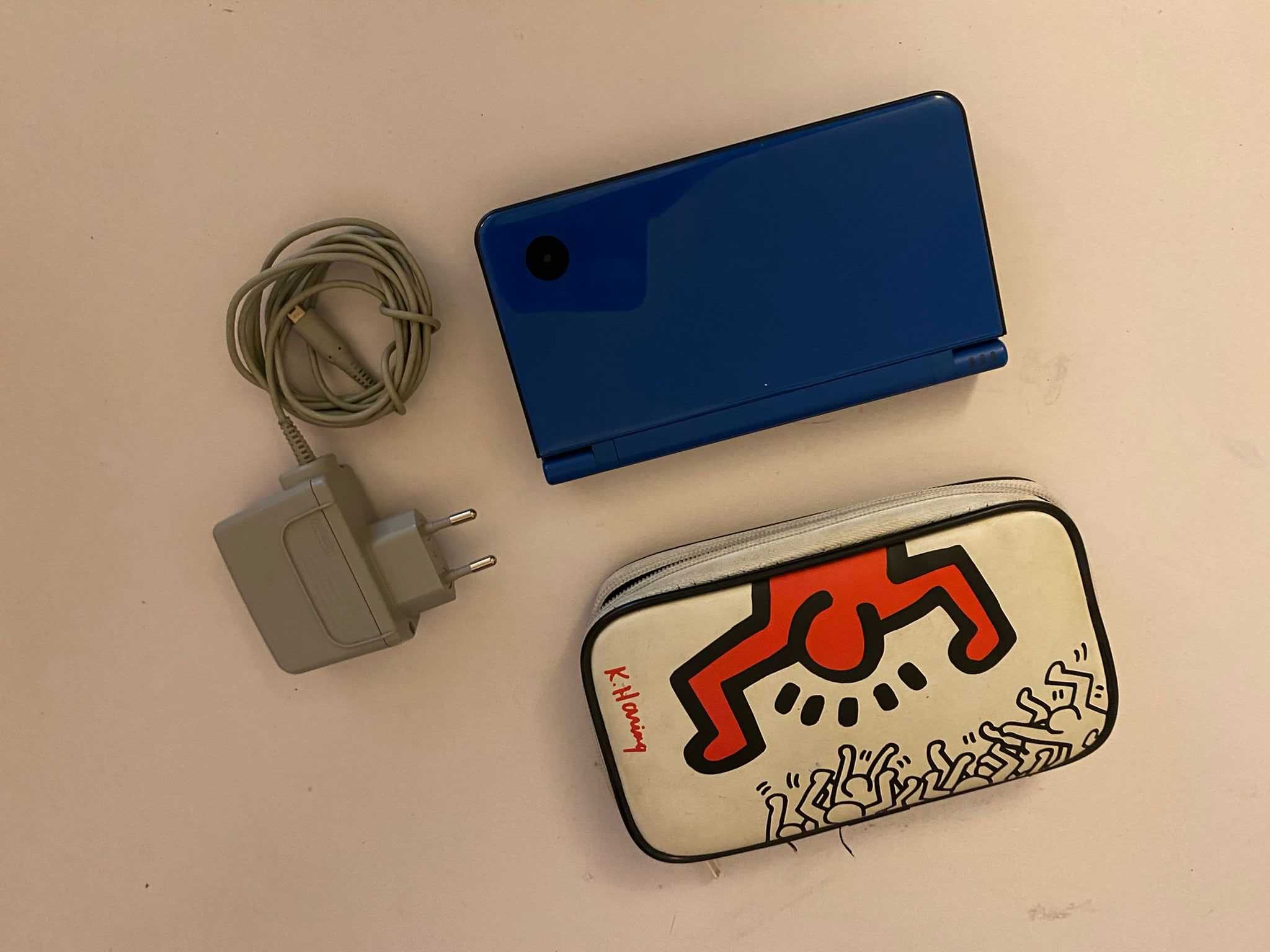 Nintendo Ds XL + 5 jogos + Carregador + Bolsa