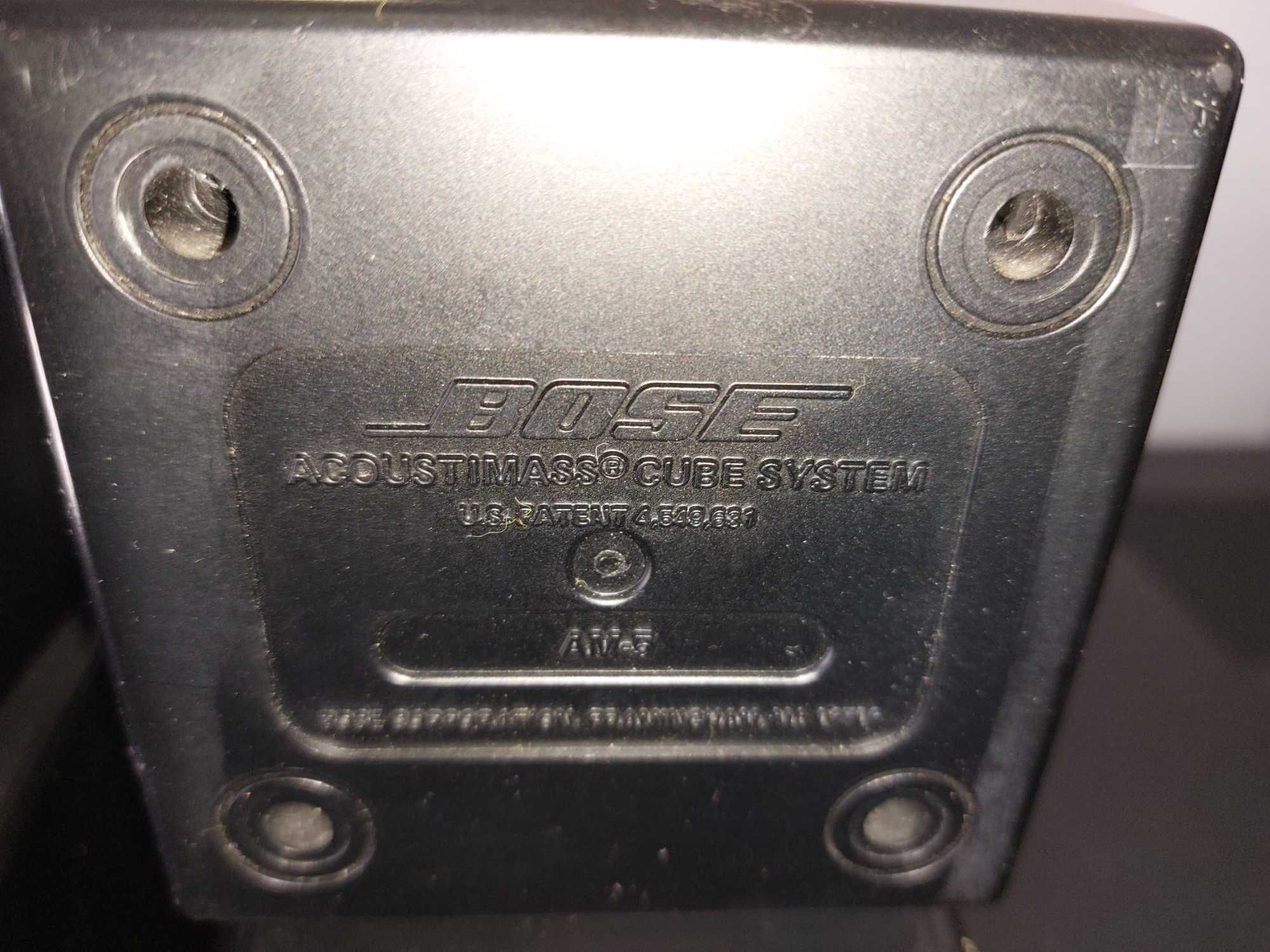 Colunas Bose Acoustimass One