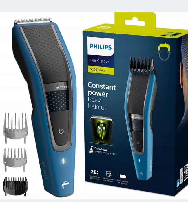 Maszynka Philips do włosów akumulatorowa