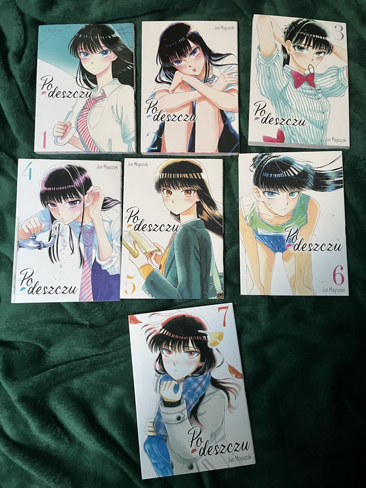 Po deszczu 1-7 manga