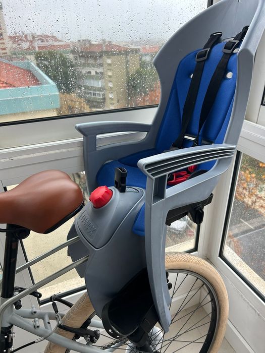 Cadeirinha bebe para bicicleta Hamax