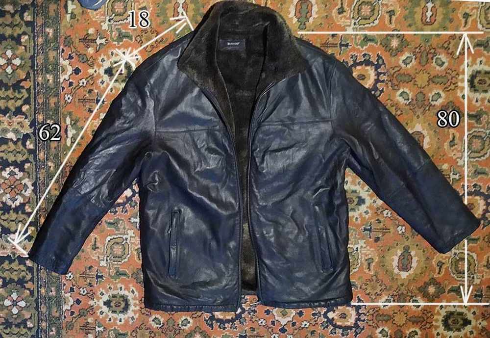 Куртка шкіряна чоловіча імп.