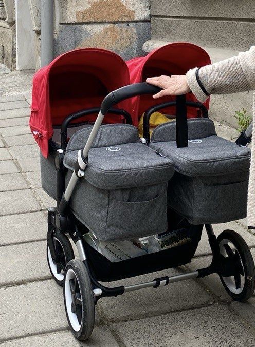 Коляска для двійні 2в1 bugaboo donkey 3