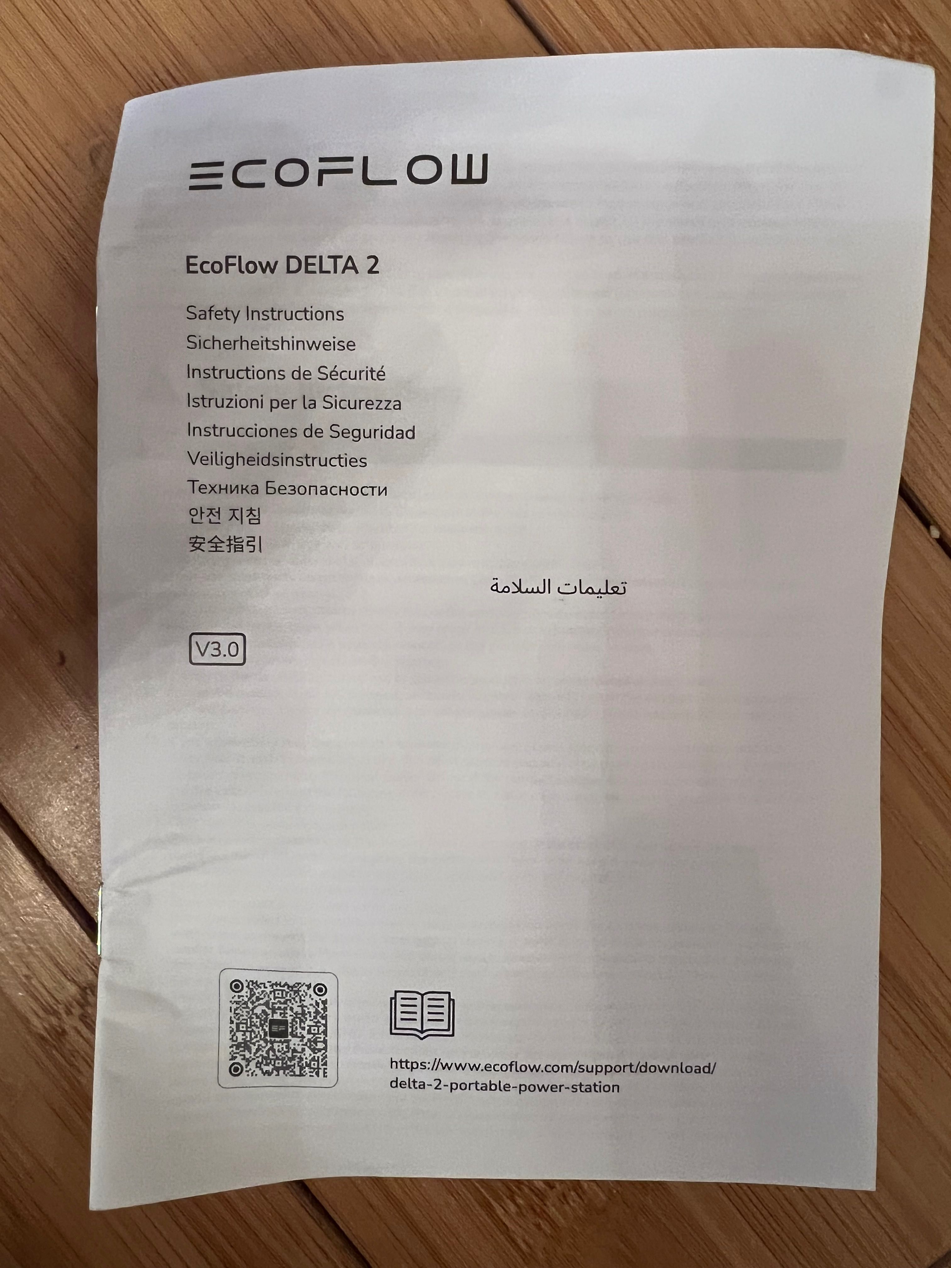 Зарядная станция Ecoflow Delta 2