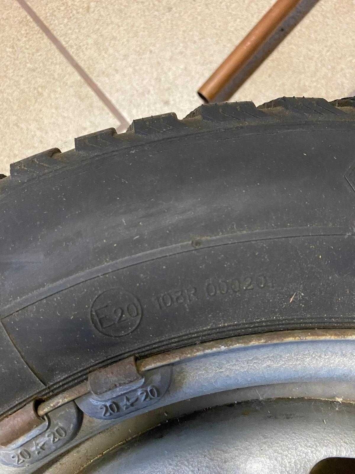 Opony zimowe z felgami. 2 x 185/65 R 14 i 2 x 175/65 R14