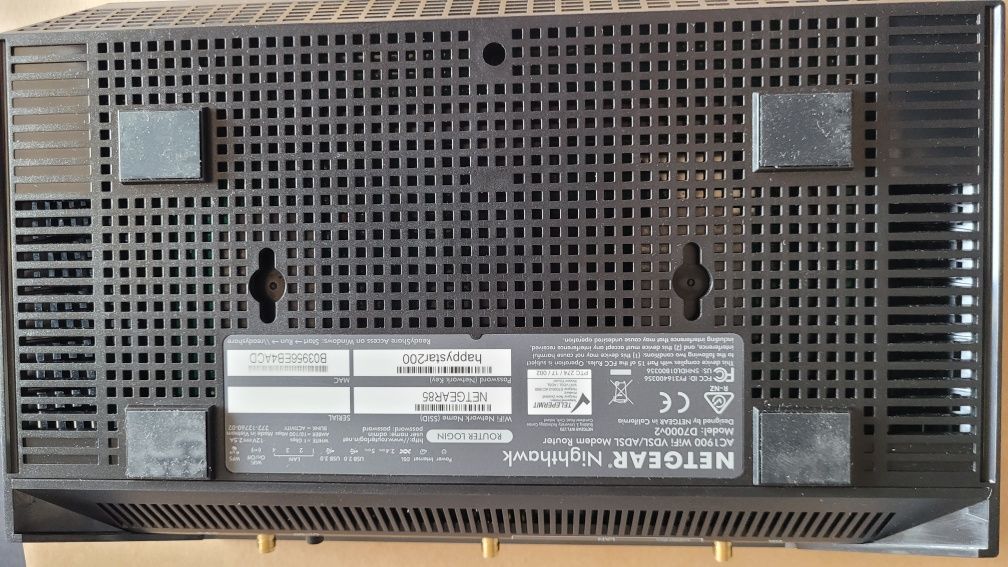 Ruter modem Netgear nighthawk D7000