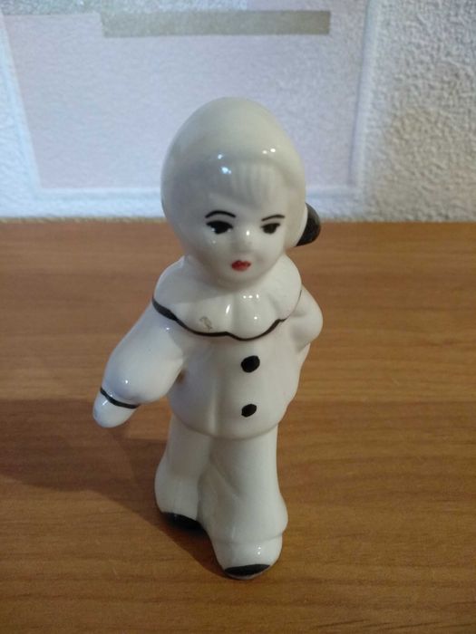 Статуэтка. Первый выпуск. Футбол. Лев Яшин. Майсенский/Мейсен фарфор