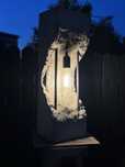 Lampa betonowa w stylu loft