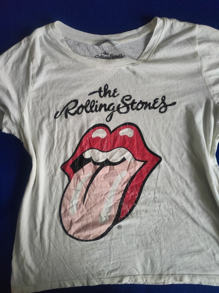 The Rolling Stones koszulka t-shirt cracking vintage