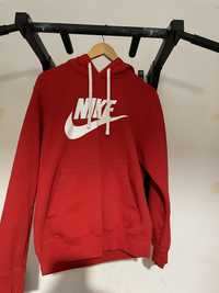 Bluza Hoodie z kapturem Nike Czerwona rozmiar S