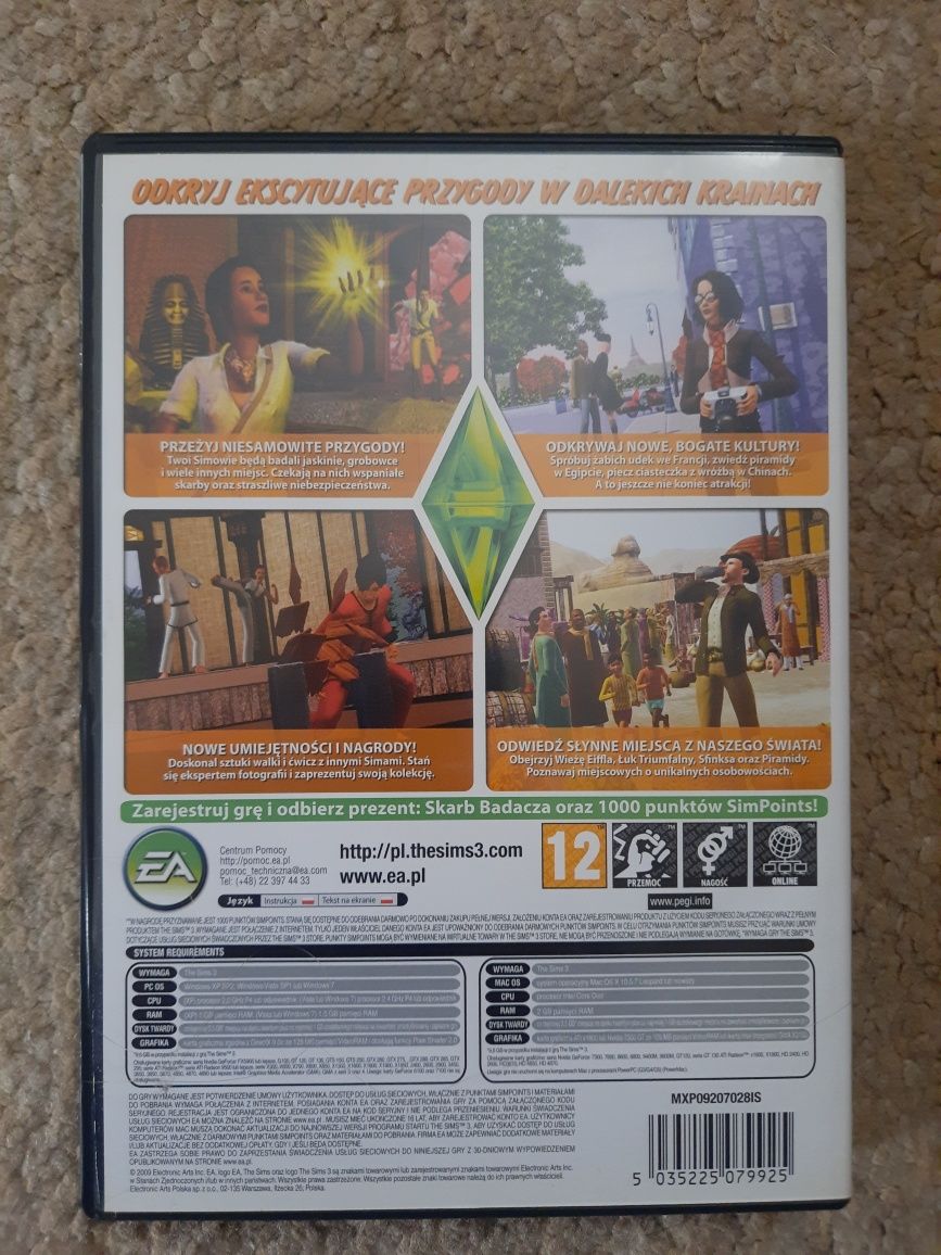 Gra The Sims 3 Wymarzone podróże PC