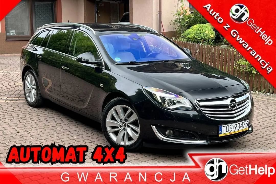 Opel Insignia Gwarancja_Nowy_Rozrząd_Kamera_Skóra_Grzanie + Wentylacja_Import_Niemcy