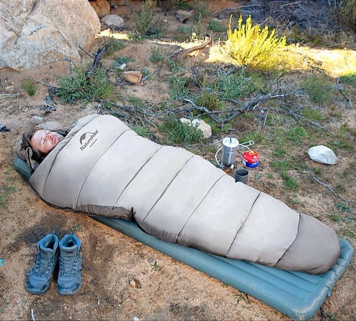 Спальник Naturehike, -4°С, відмінна якість