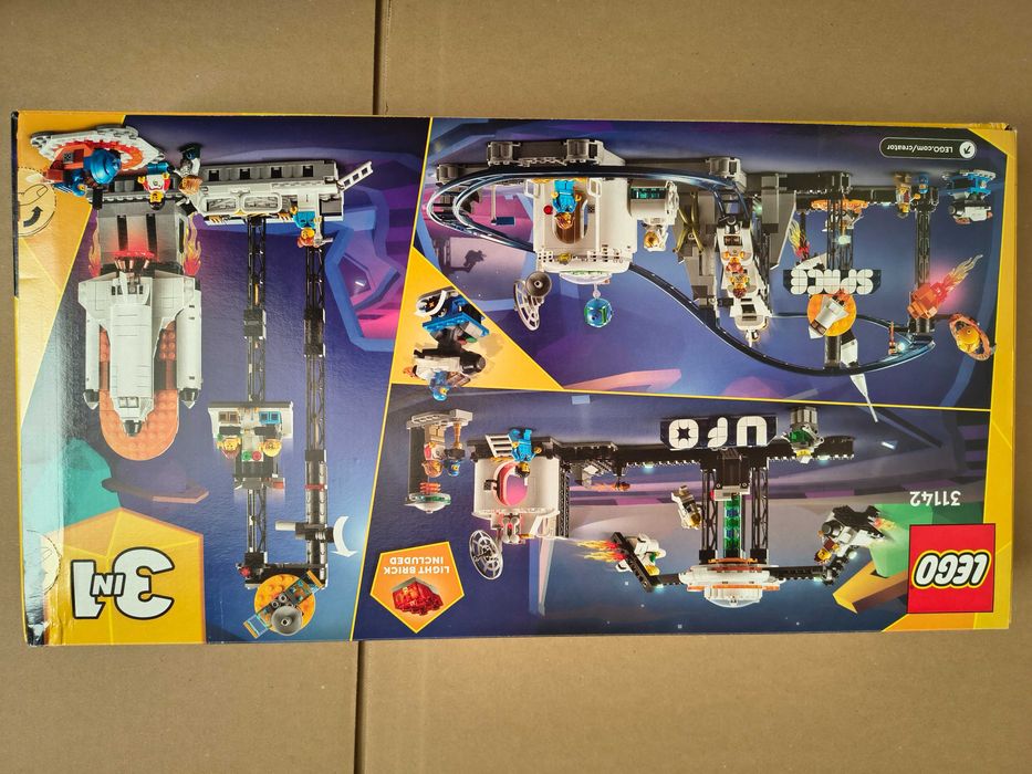 LEGO® 31142 Creator 3w1 - Kosmiczna kolejka górska
