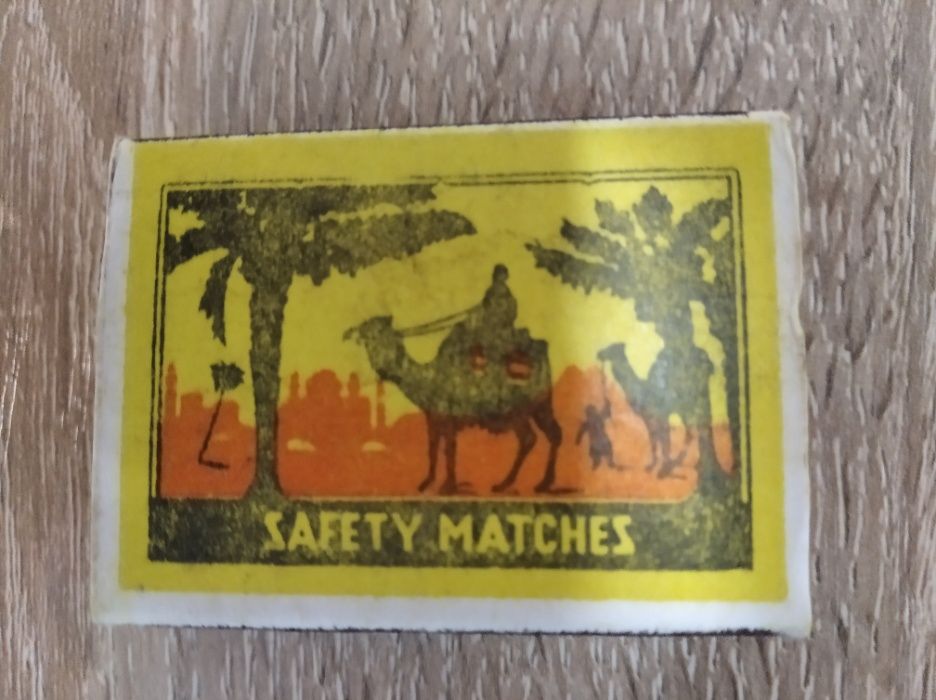 Спички сірники коробок коробка СССР новые SAFETY MATCHES Верблюд