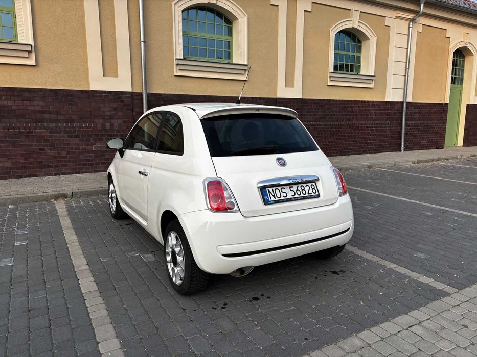 Fiat 500 1.2 Benzyna Stan bardzo dobry Zadbany Filmy w ogłoszeniu